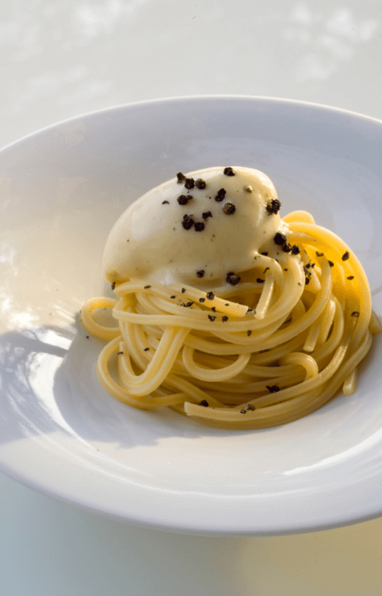 Gelato Cacio e pepe Pisa